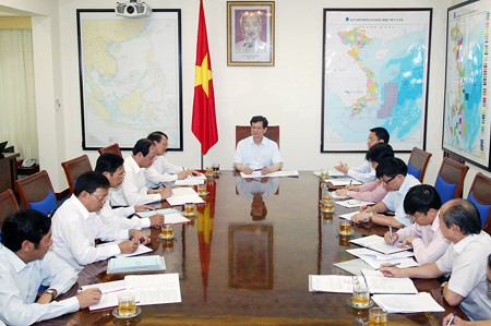 Thủ tướng Nguyễn Tấn Dũng làm việc với lãnh đạo chủ chốt tỉnh Phú Thọ và Hà Nam - ảnh 1